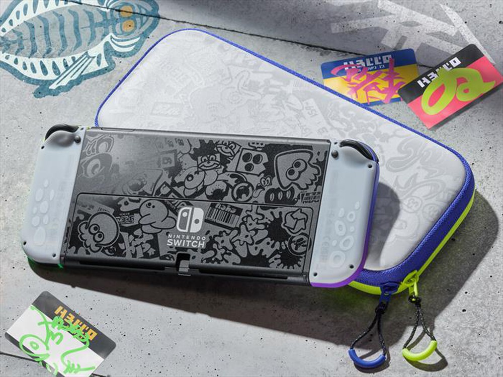 "NINTENDO - Custodia Switch Oled Splatoon 3"