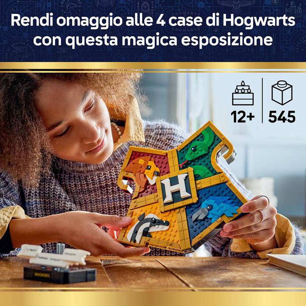 Immagine del prodotto LEGO - HARRY POTTER Stemma della Casa di Hogwarts - 76462