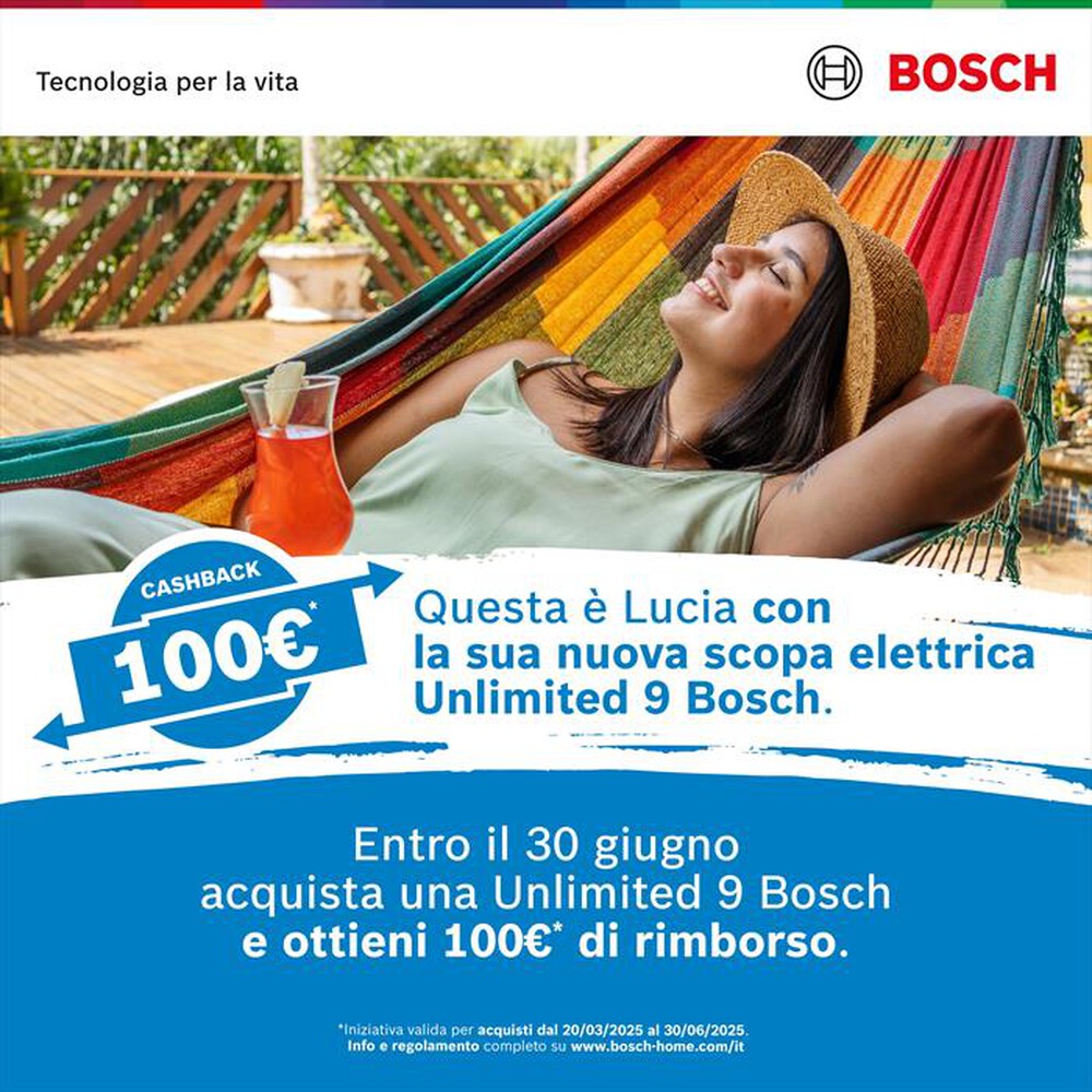 "BOSCH - SCOPA ELETTRICA BCS931GAC UNLIMITED 9-Graphite"