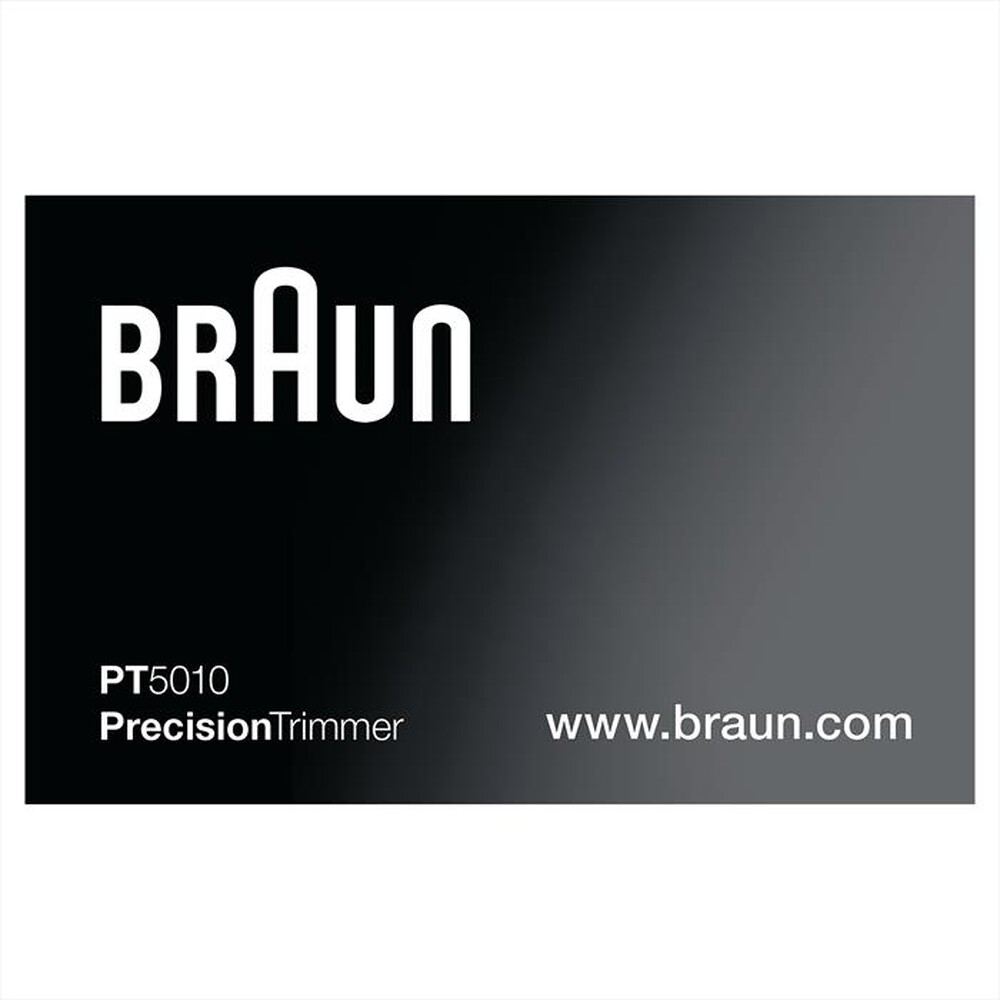 "BRAUN - PT5010-Nero"