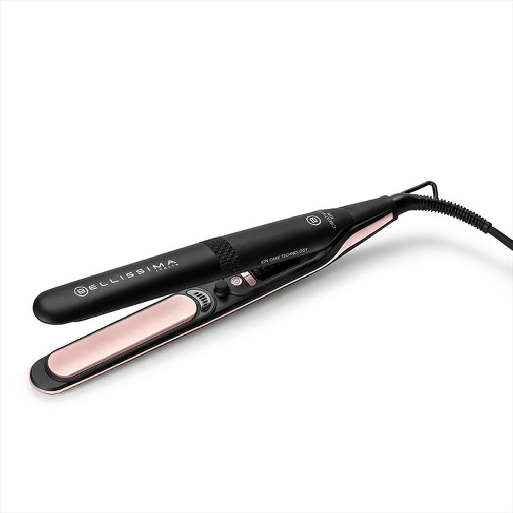"BELLISSIMA IMETEC - PIASTRA PER CAPELLI CREATIVITY ION-Nero, Rosa"