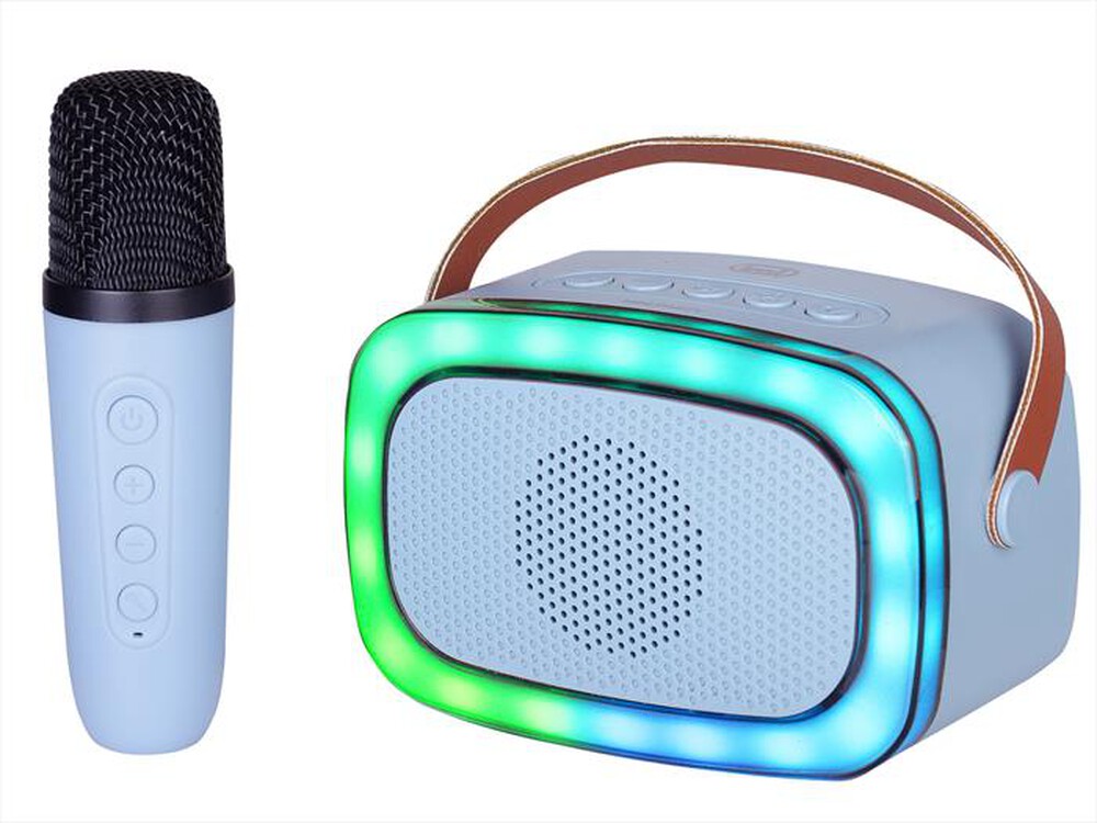 "TREVI - SPEAKER AMPLIFICATO BT 10W XR 8A01 MINIPARTY-Blu"