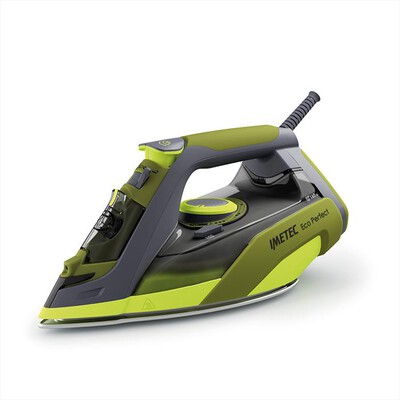IMETEC - FERRO DA STIRO A VAPORE ECO PERFECT-Verde, Grigio,  IMETEC - FERRO DA STIRO A VAPORE ECO PERFECT-Verde, Grigio