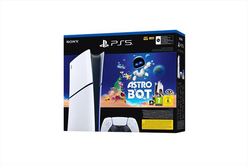 "SONY COMPUTER - BUNDLE PLAYSTATION®5 EDIZIONE DIGITALE - ASTRO BOT-bianco"