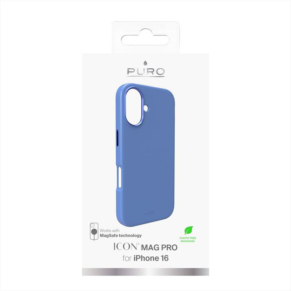 Immagine del prodotto PURO - Cover PUIPC1661ICONMPBLUE per iPhone 16 6.1"-Blu