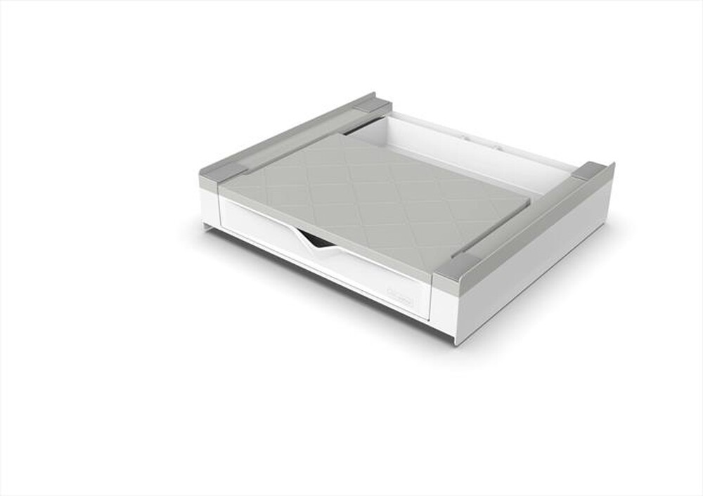 "MELICONI - Kit sovrapposizione lavatrice TORRE DUO-Tecnopolimero bianco e grigio"