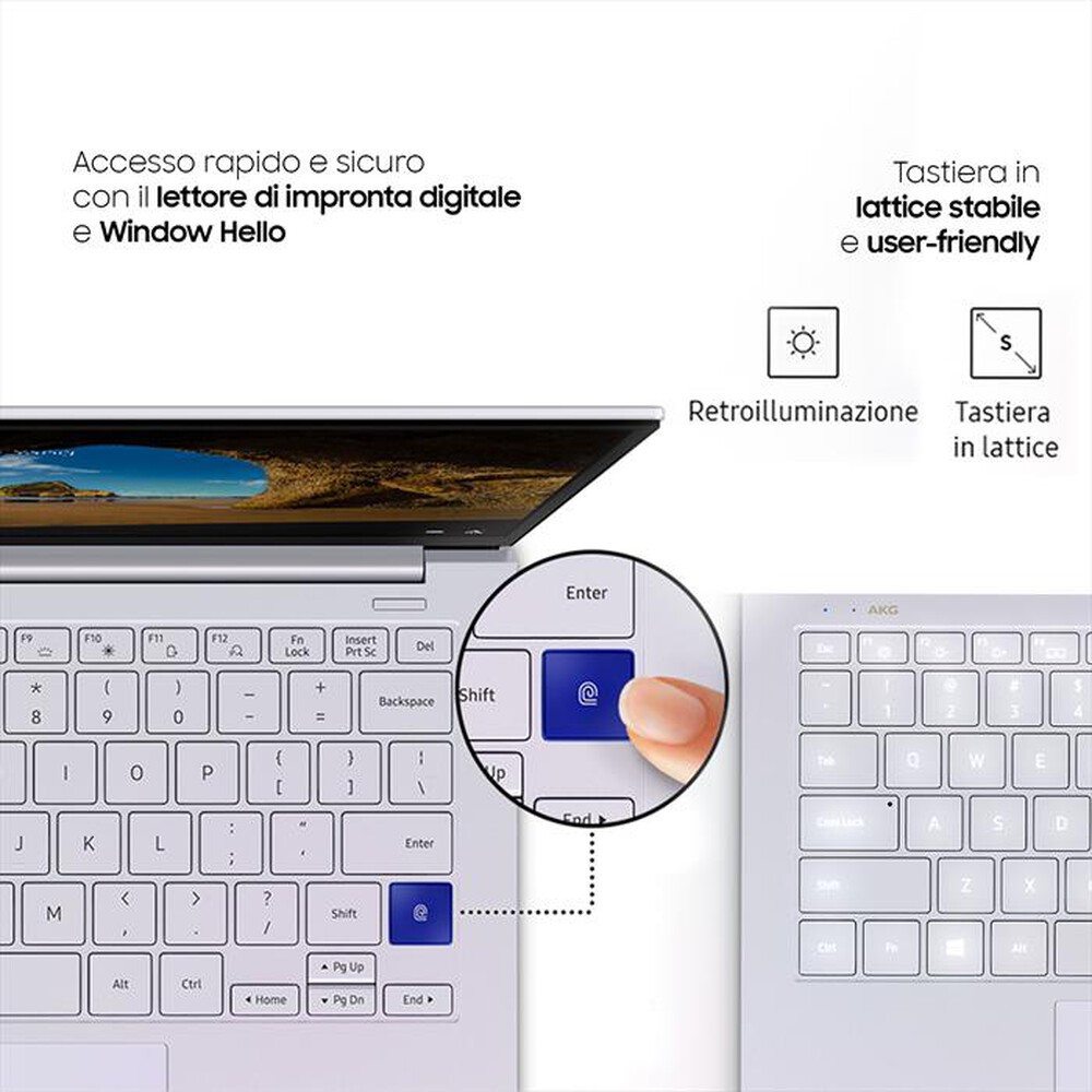 "SAMSUNG - GALAXY BOOK ION-Silver"