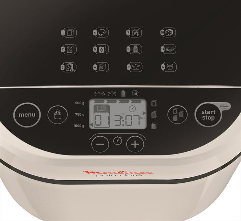 "MOULINEX - OW2101  Macchina per il Pane-Bianco"