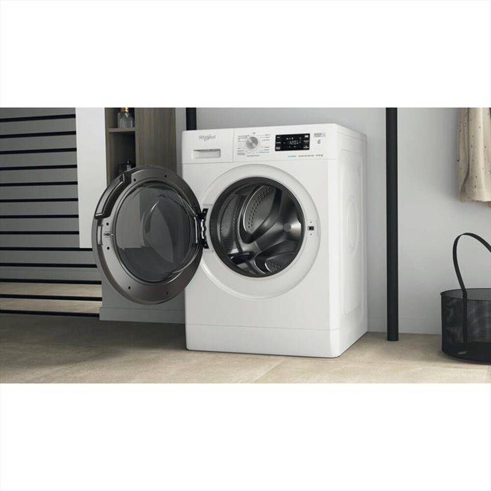 "WHIRLPOOL - Lavasciuga FFWDB 96436 SV IT 9/6 Kg Classe A-Bianco"