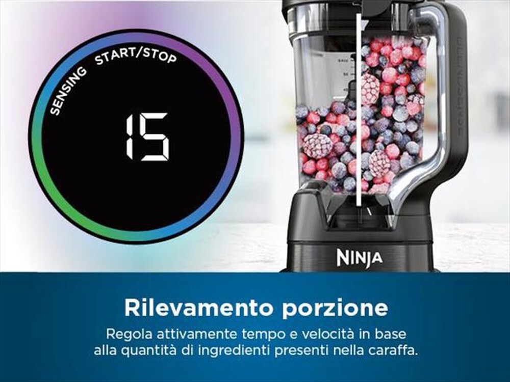 "NINJA - FRULLATORE AD ALTA POTENZA DETECT TB301EU-Nero"