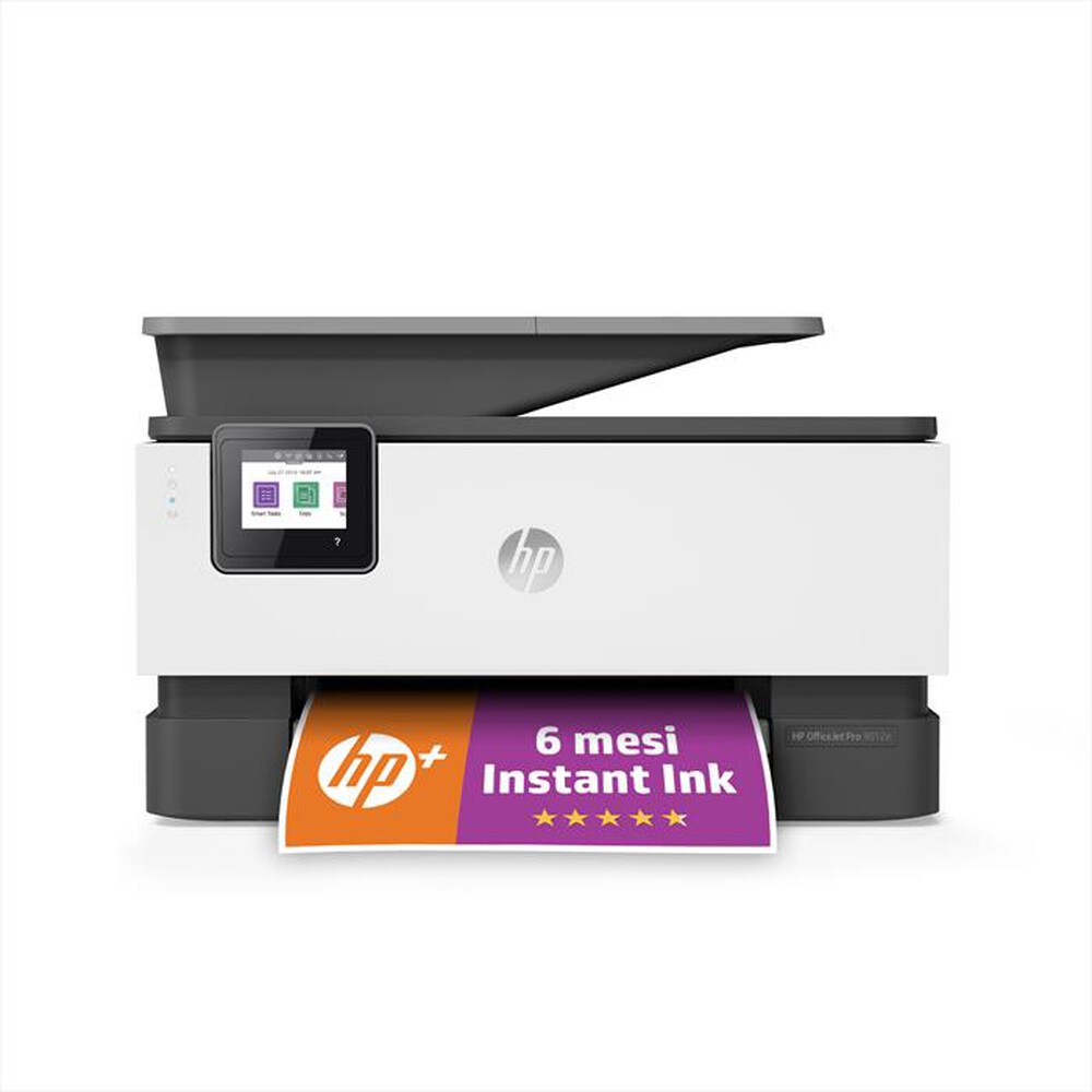 "HP - OFFICEJET PRO 9012E 6 MESI DI INSTANT INK CON HP+-Gray"