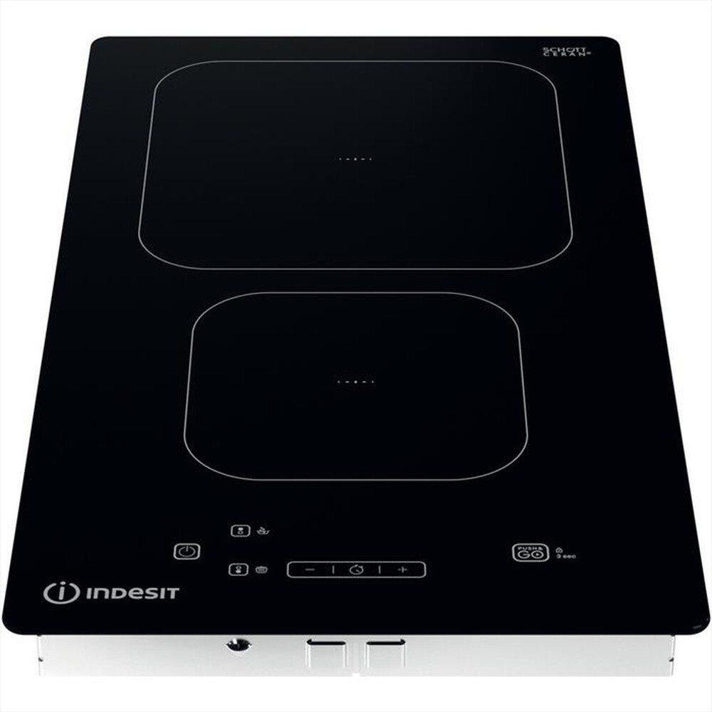 "INDESIT - Piano cottura elettrico IS19Q30NE 28,4 cm-Nero"