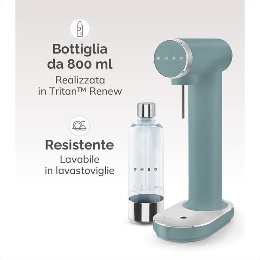 Immagine del prodotto SMEG - Gasatore d'acqua non elettrico SKC01WHM-Bianco Opaco