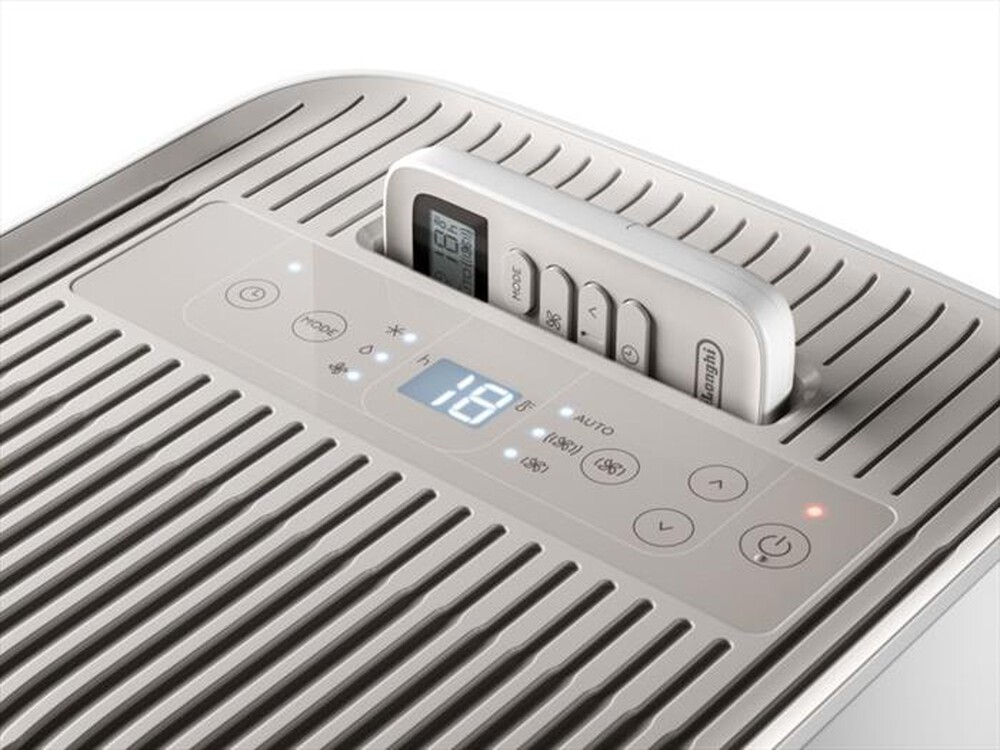 "DE LONGHI - PAC ES72 CLASSIC Condizionatore portatile-Bianco-Beige"