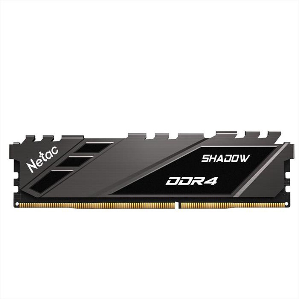"NETAC - SHADOW DDR4-3200 32GB(16GB X 2) C16 GREY U-DIMM 28-GRIGIO"