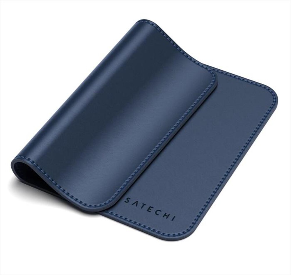 Immagine del prodotto SATECHI - TAPPETINO PER MOUSE IN ECOPELLE-blu