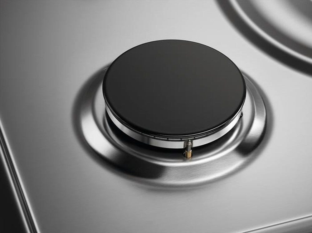 "ELECTROLUX - Piano cottura a gas RGG6243LOX 4 fuochi 59,4cm-INOX ANTIMPRONTA"