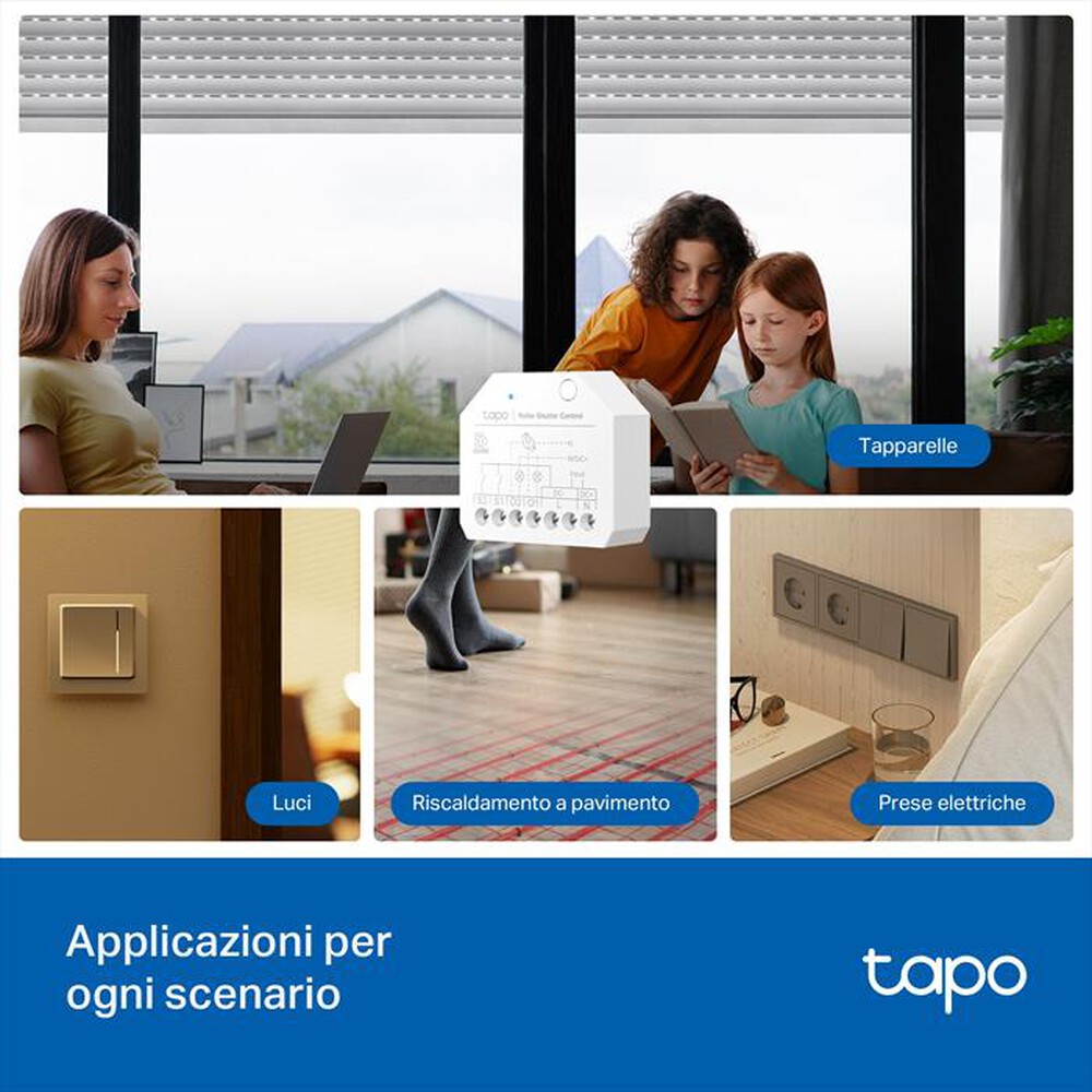 Immagine del prodotto TP-LINK - Modulo rel&egrave; smart compatto SMART SWITCH MODULE-Bianco