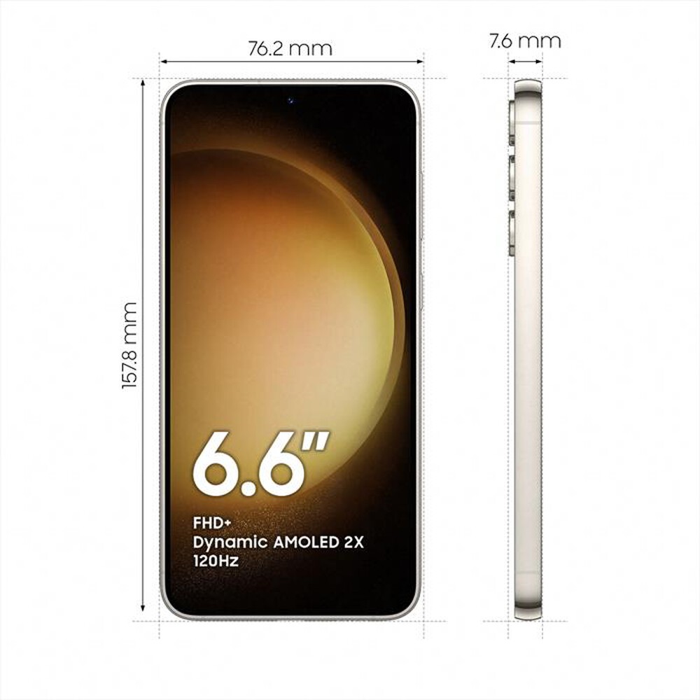 "SAMSUNG - Galaxy S23+ 8+512GB-Cream"