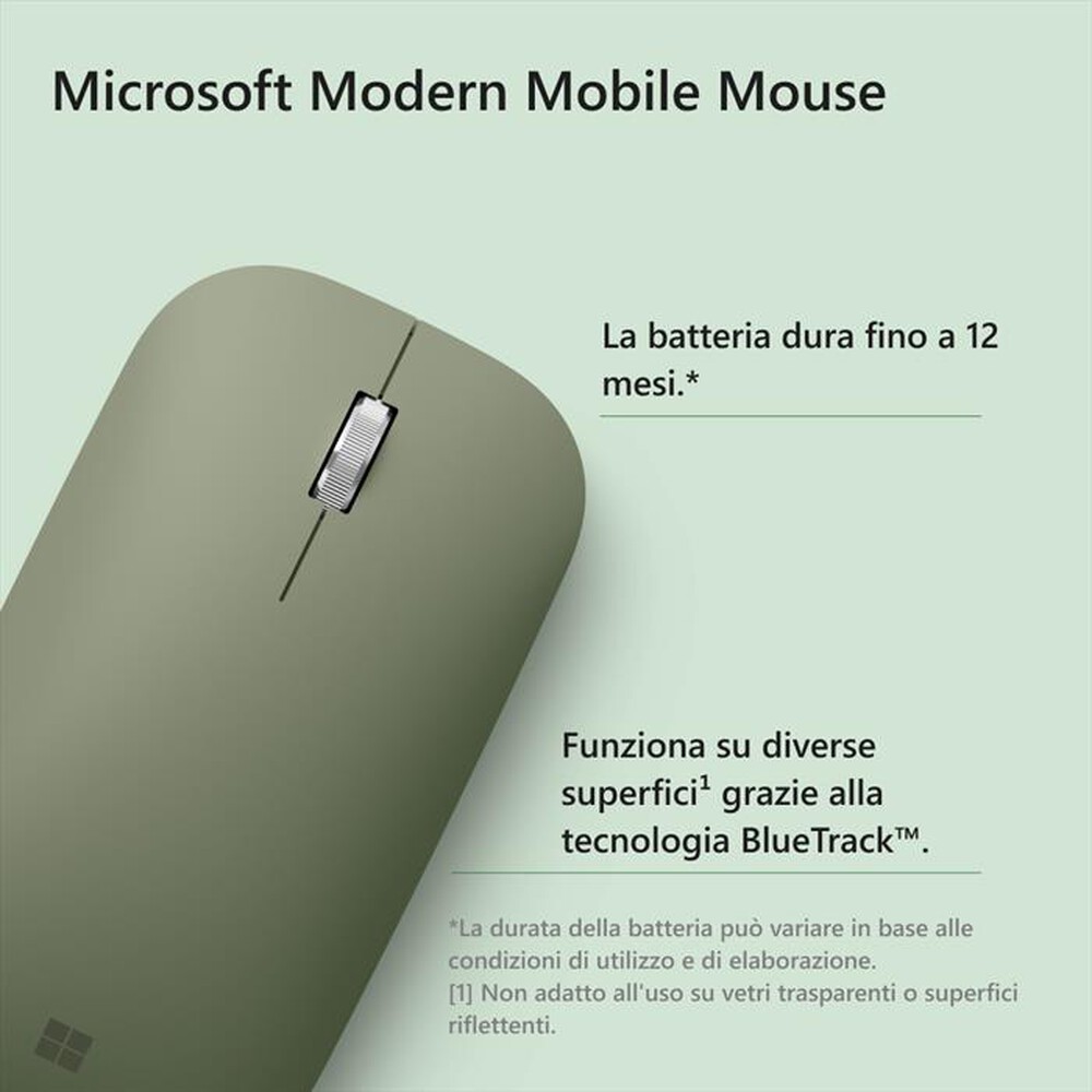 "MICROSOFT - Mouse MODERN MOBILE-Foresta"