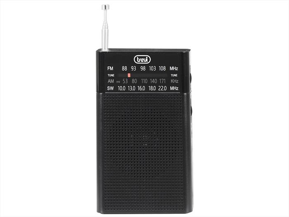"TREVI - RA 7F15 MINI RADIO AM/FM PORTATILE-Nero"