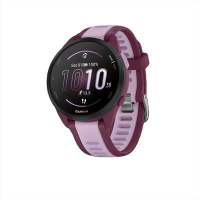 GARMIN - Smartwatch FORERUNNER 165 MUSIC-Rosa scuro/ Lilla