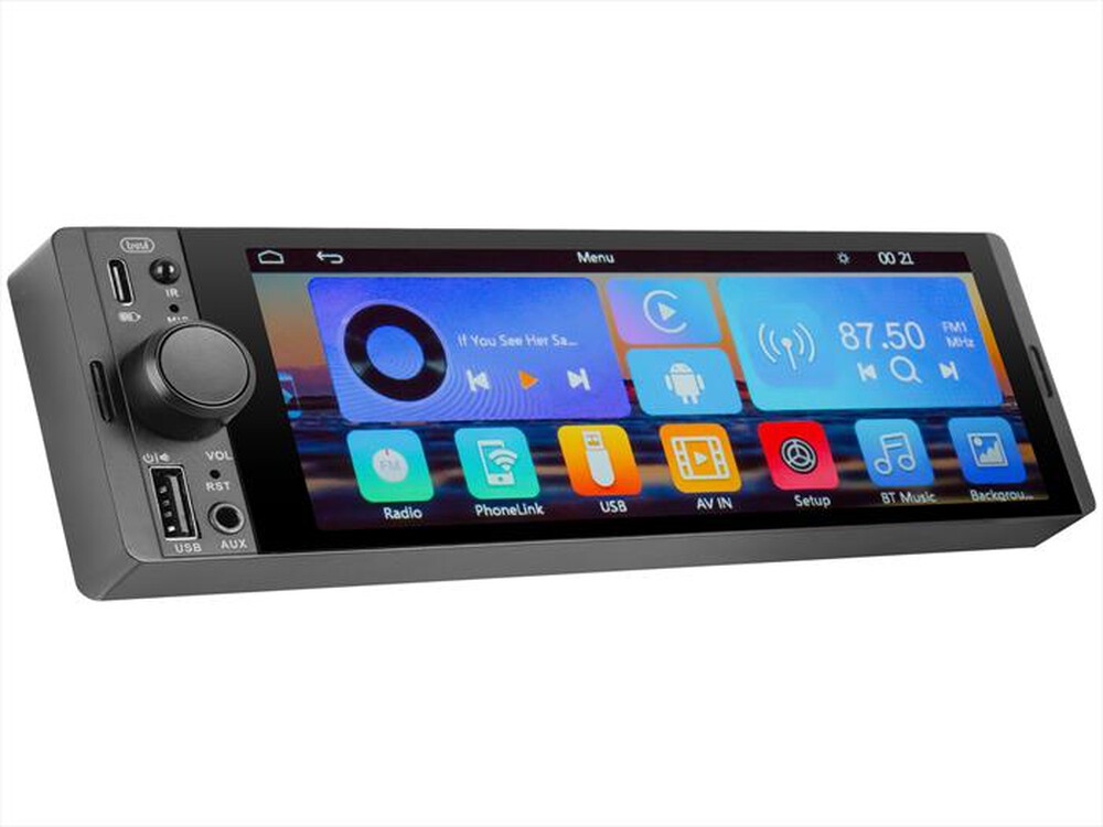 Immagine del prodotto TREVI - Autoradio DAB FM RDS 160W touchs 6.6" MDV 6370-Nero