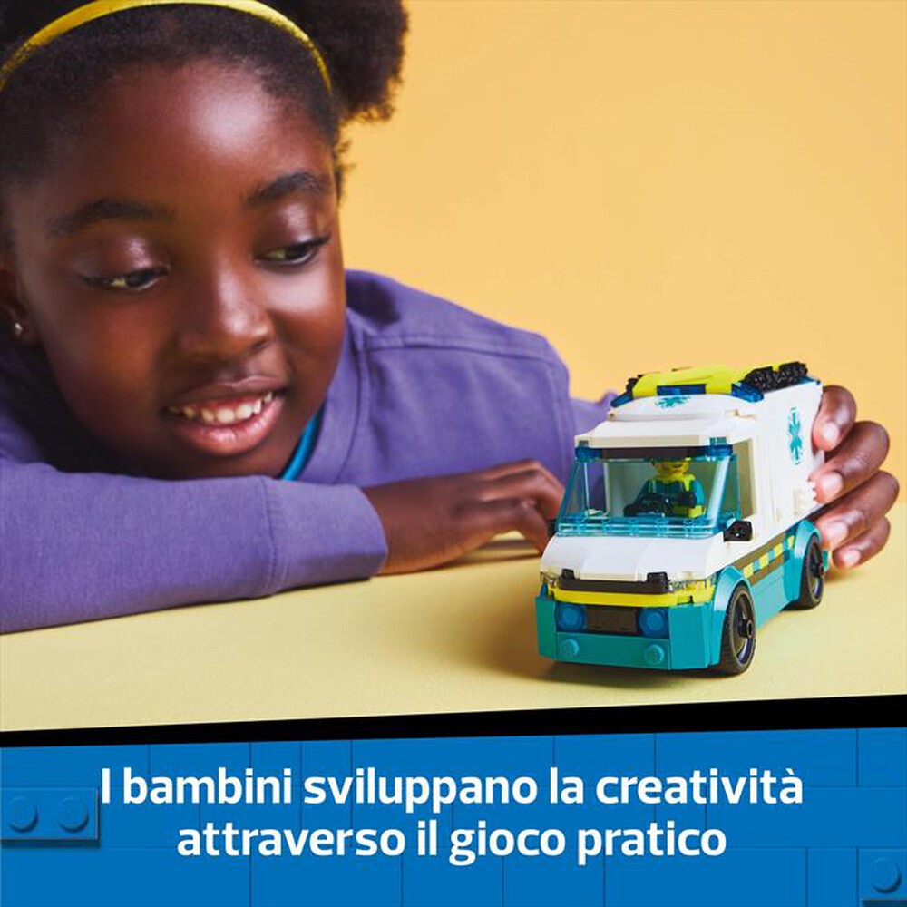 Immagine del prodotto LEGO - CITY GREAT VEHICLES Ambulanza di emergenza 60451