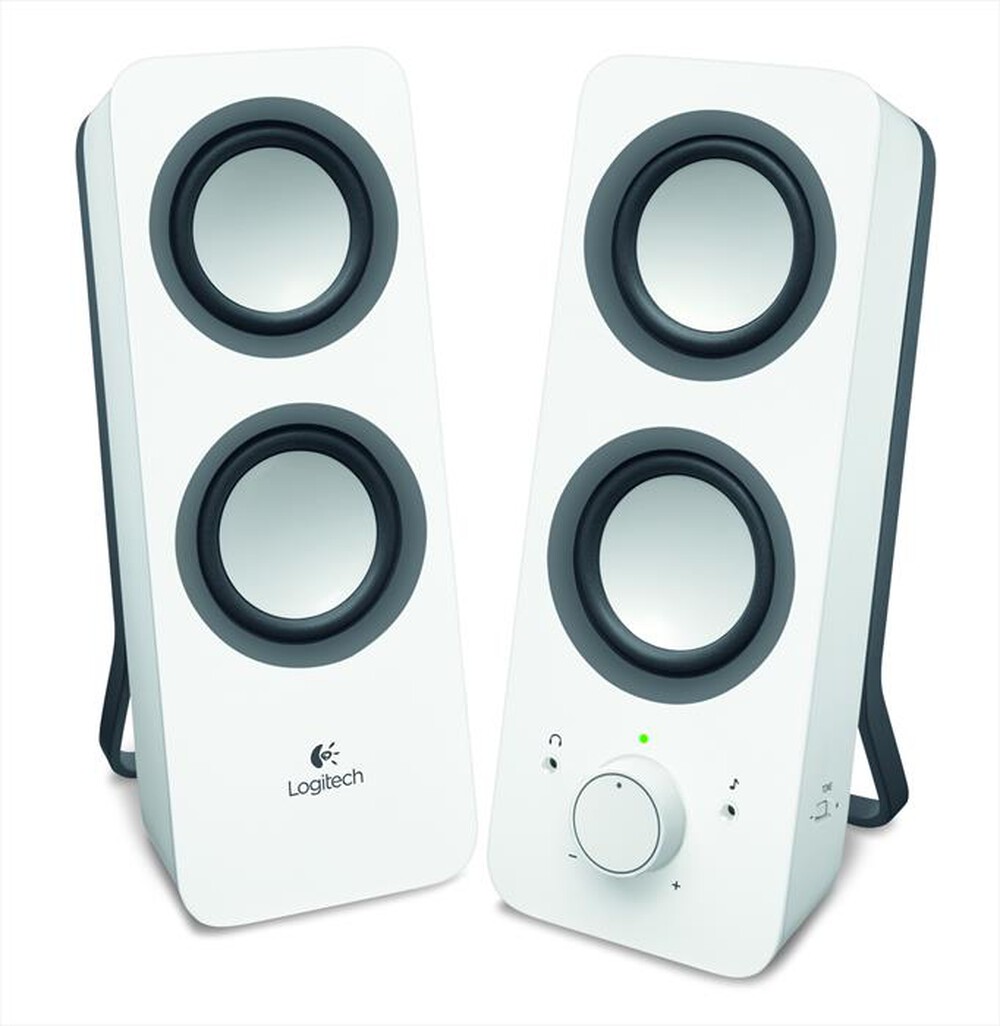 "LOGITECH - Z200 Multimedia Speakers-Snow White"