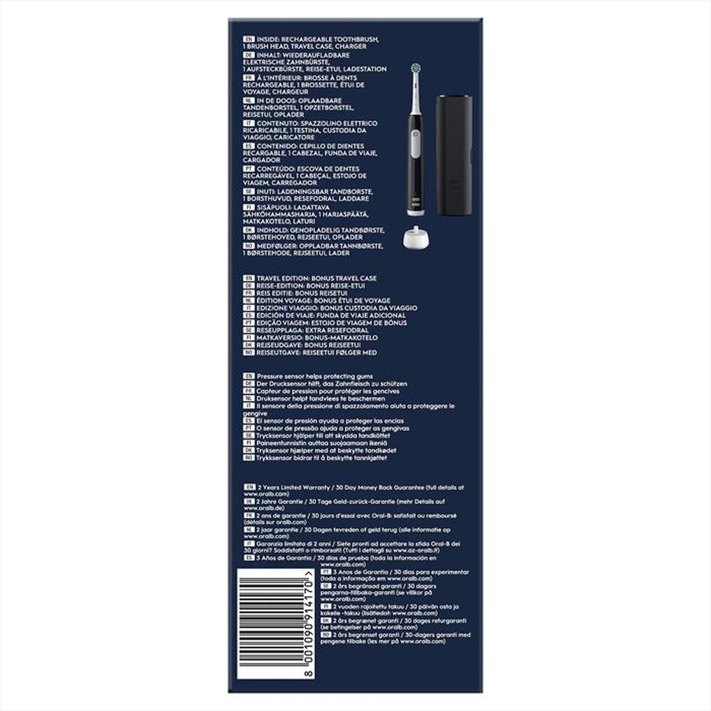 "ORAL-B - Spazzolino elettrico SERIES 1-Nero"