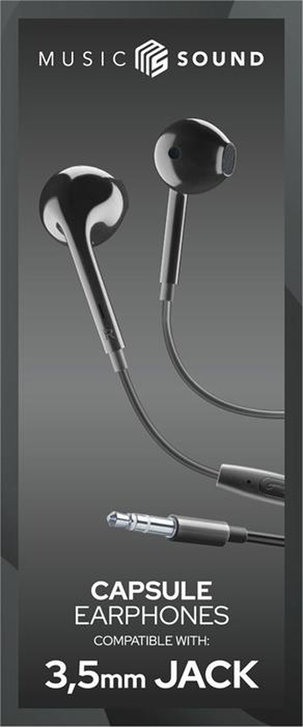 CELLULARLINE - AUCAPSULEMSK Auricolari con filo