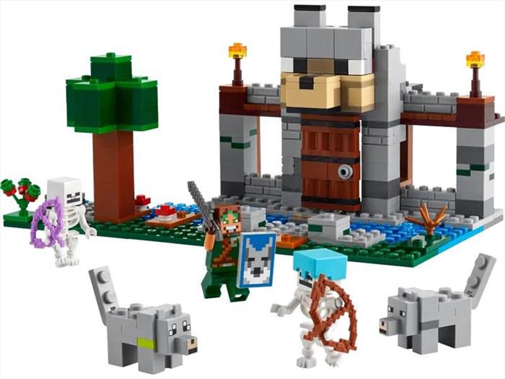 "LEGO - IL CASTELLO DEL LUPO - 21261-Multicolore"