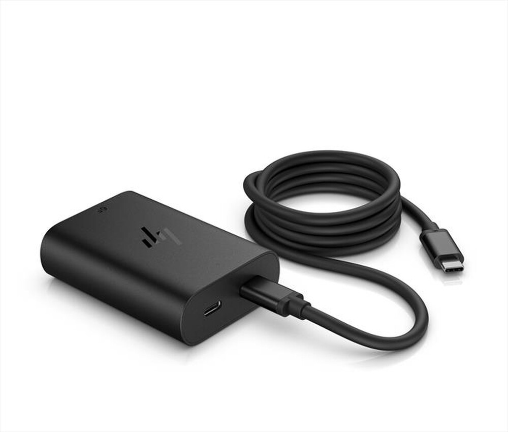 "HP - CARICABATTERIE USB-C GAN DA 65W-Nero"