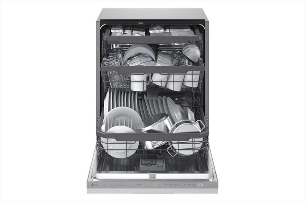 Immagine del prodotto LG - Lavastoviglie QUADWASH DB375TXS Classe A 14 copert-Noble Steel