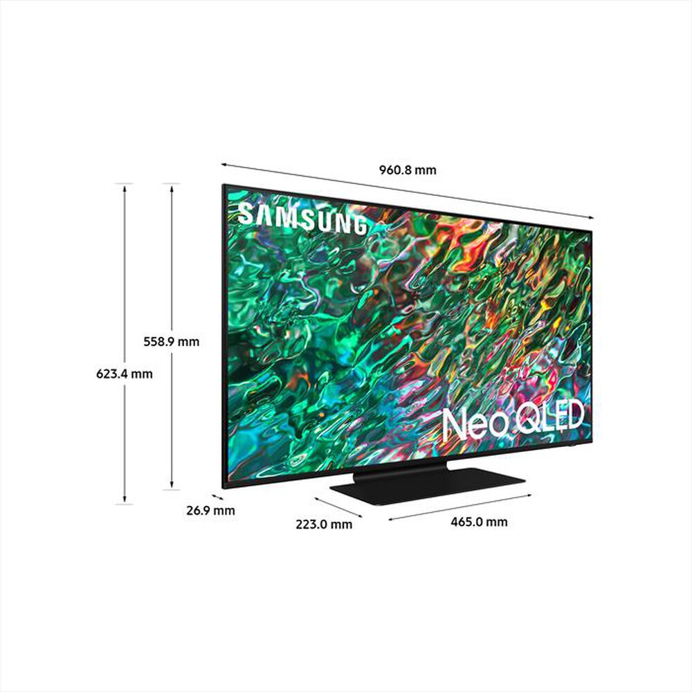 "SAMSUNG - Smart TV Neo QLED 4K 43” QE43QN90B-Titan Black"