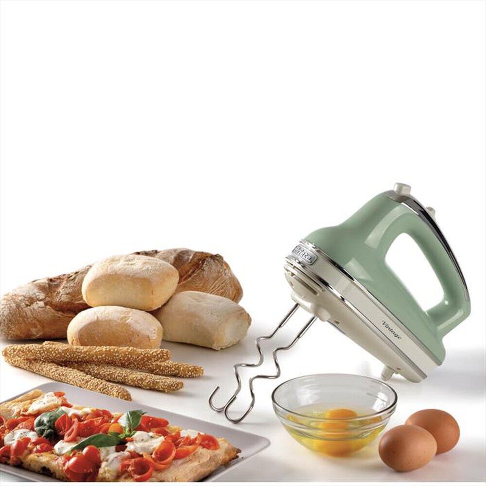 "ARIETE - 1548/04 SBATTITORE MULTIFUNZIONE VINTAGE-Verde"