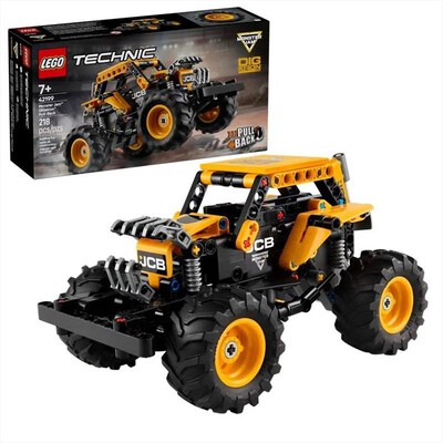 LEGO - TECHNIC Pull-back Monster Jam DIGatron - 42199-Multicolore