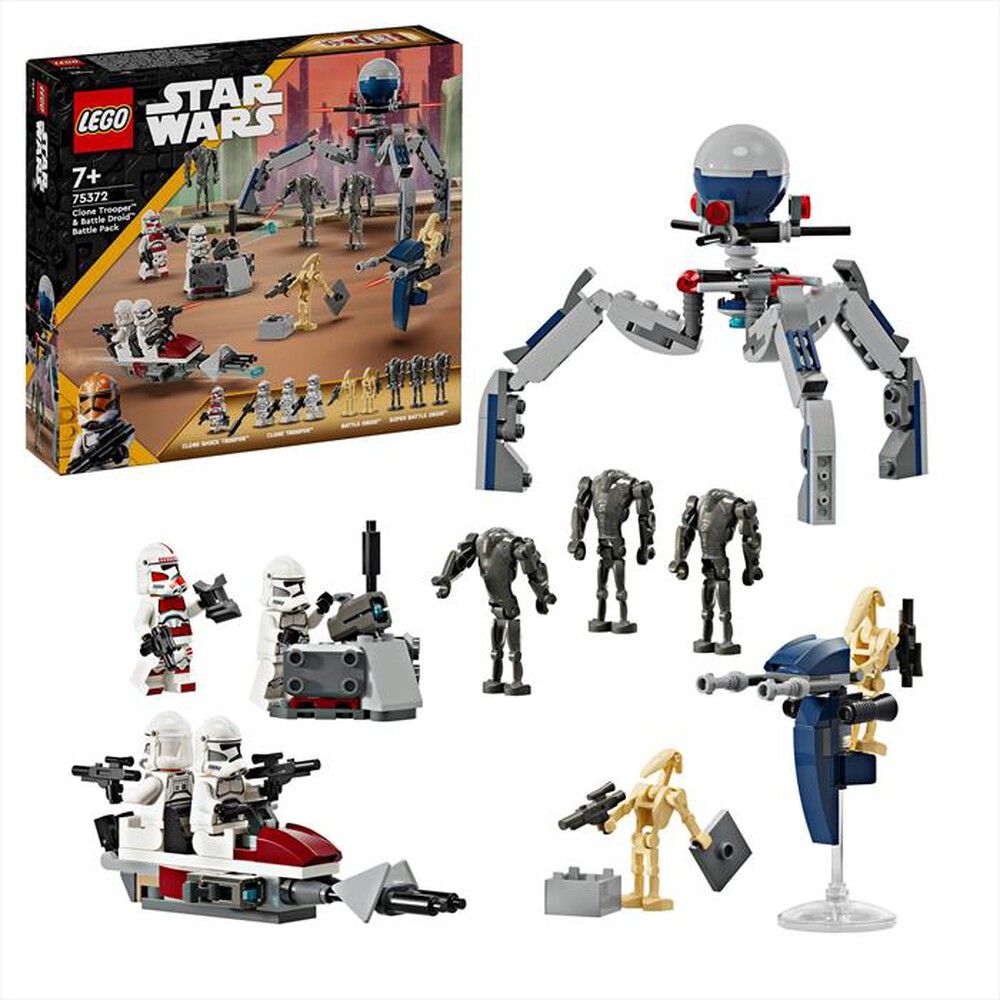 Immagine del prodotto LEGO - STAR WARS Clone Trooper e Battle Droid 75372