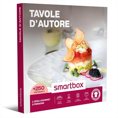 SMARTBOX - TAVOLE D'AUTORE-GASTRO
