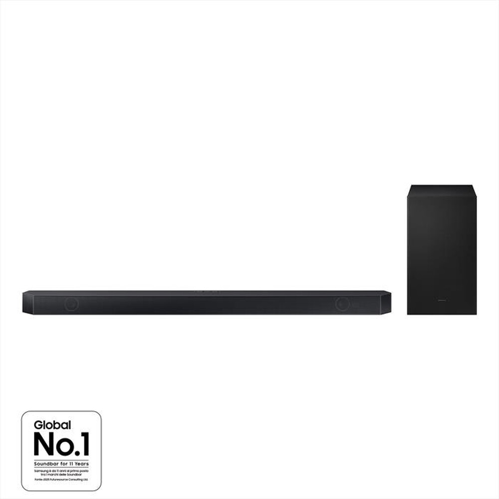 "SAMSUNG - Soundbar HW-Q700D/ZF, 3.1.2 CANALI, 320W, 2024-TITAN BLACK"