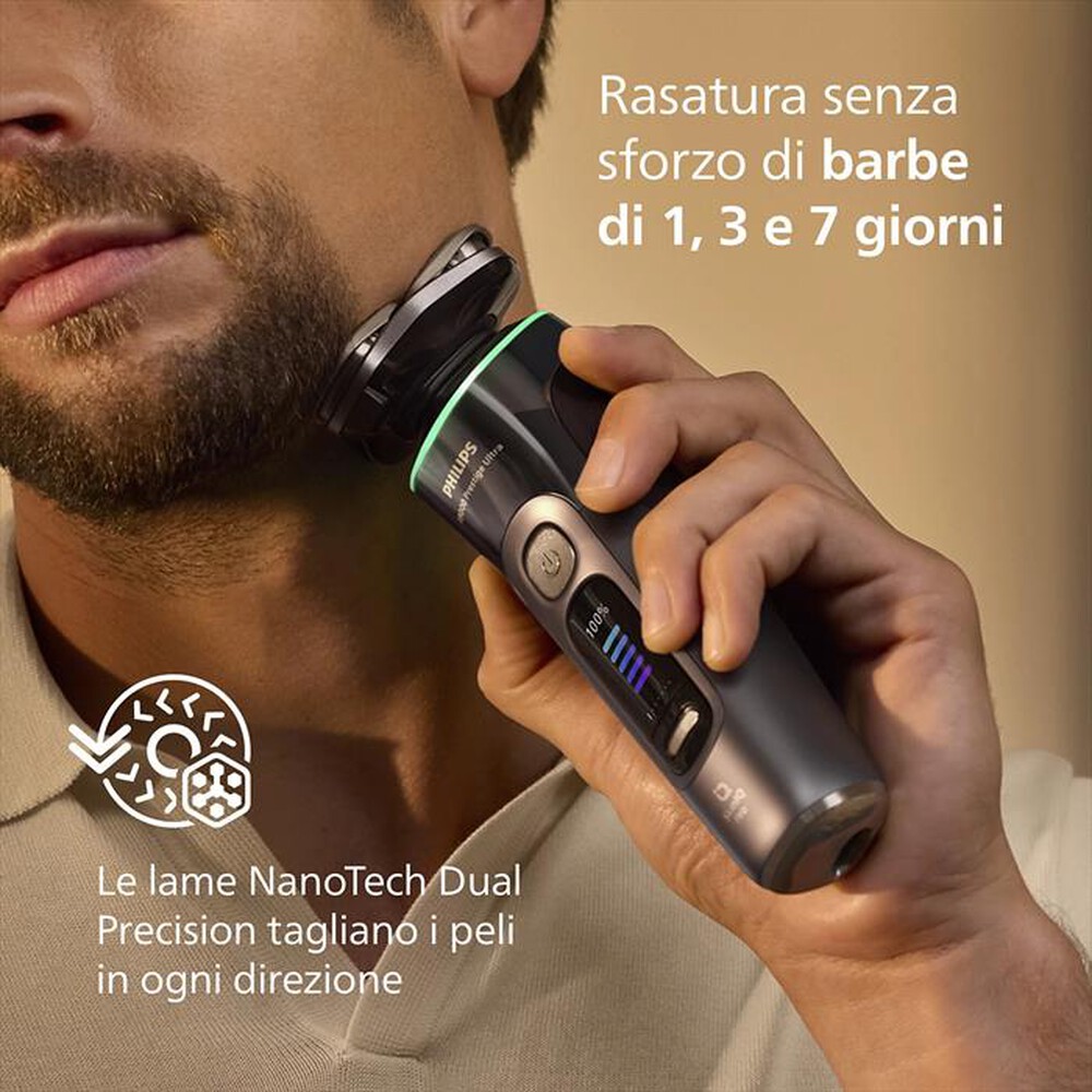 Immagine del prodotto PHILIPS - RASOIO SERIE I9000 PRESTIGE ULTRA XP9402/-ardesia scura