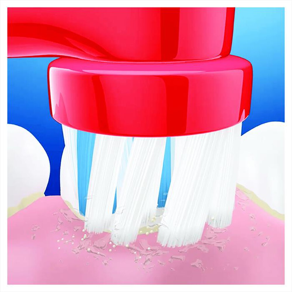 "ORAL-B - Testine Kids, 3 Pezzi-Viola"