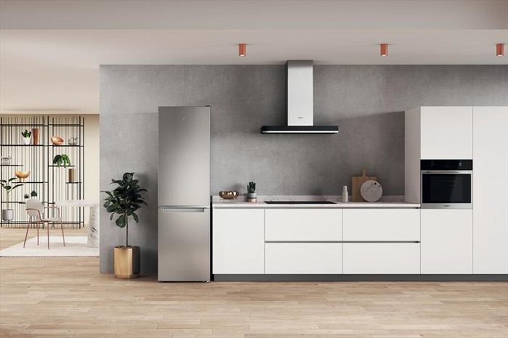 "WHIRLPOOL - Frigorifero combinato W7X 92I OX Classe E 367 lt-Stainless steel"