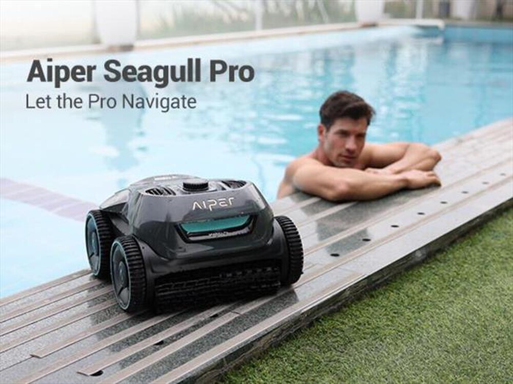 "AIPER - Robot pulisci piscina SEAGULL PRO-BLACK"
