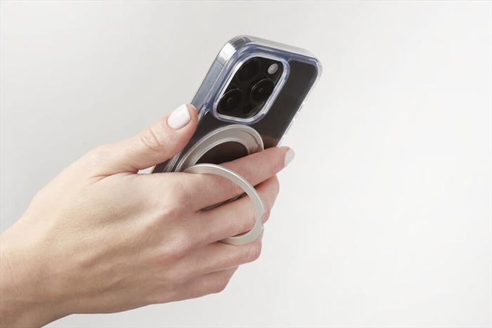"CELLULARLINE - Cover SPIN MAG per iPhone 16 Pro-Transparent"