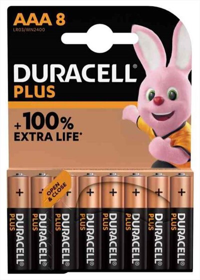 DURACELL - PLUS 100 MINISTILO AAA B8