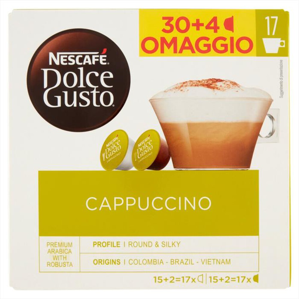 "NESCAFE' DOLCE GUSTO - Cappuccino 34 Caps"