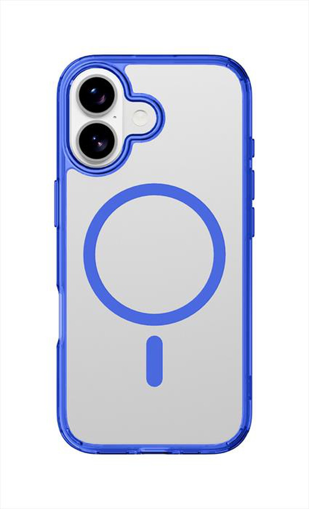 Immagine del prodotto CELLULARLINE - Custodia ICONIC MAG per IPHONE 17-Blu, Trasparente