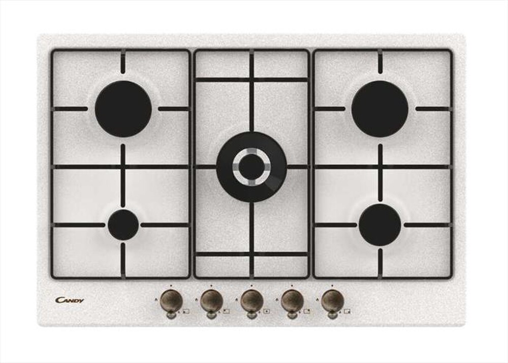 CANDY - Piano cottura a gas CHW7AV4WGT 79cm-Avena