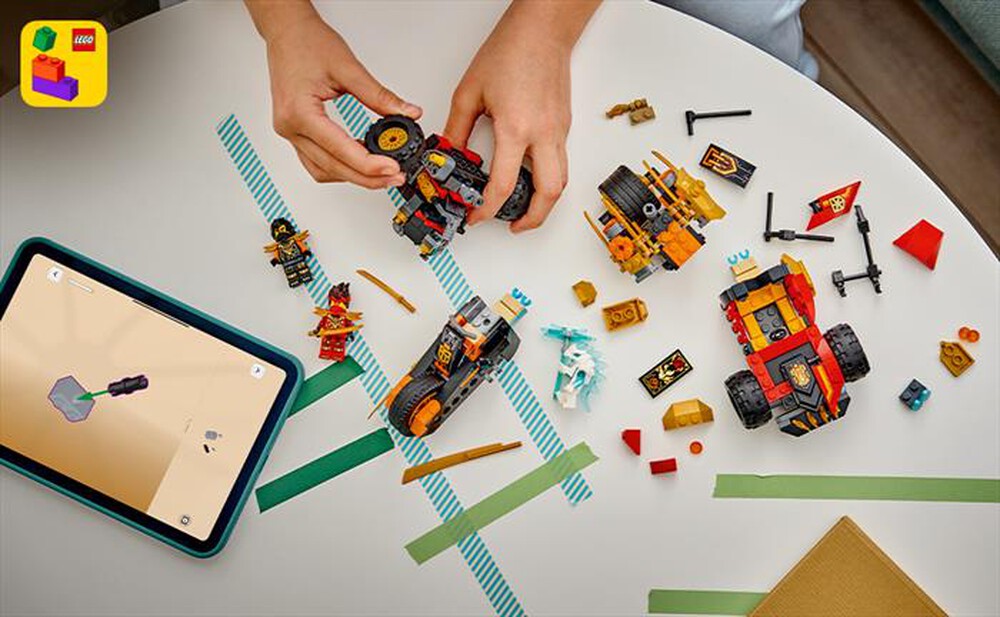 Immagine del prodotto LEGO - Veicoli combinati di Kai e Cole - 71864